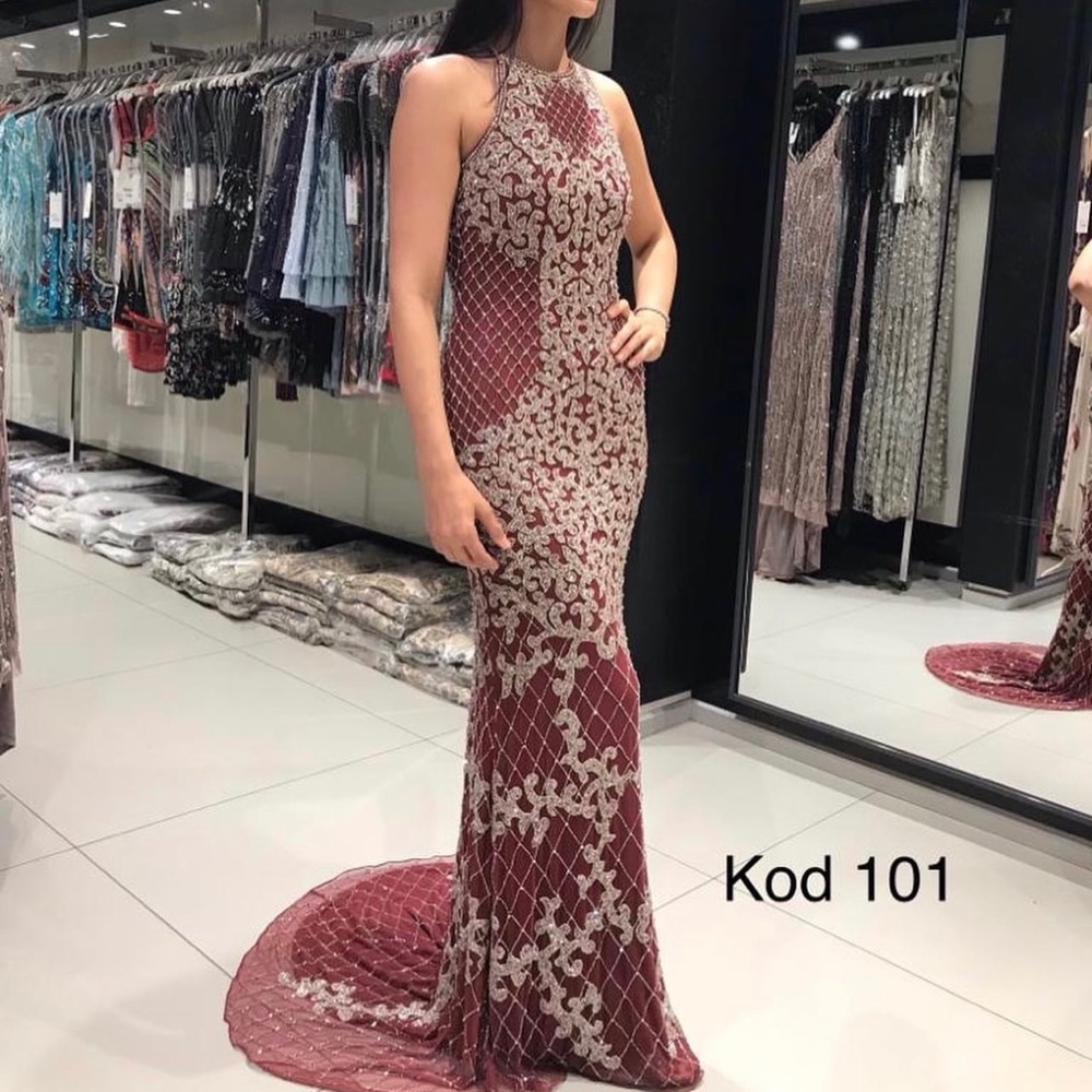 Beaded gown